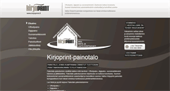 Desktop Screenshot of kirjoprint.fi